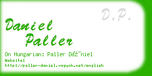 daniel paller business card